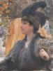Репин И.Е. Портрет В.В.Веревкиной. 1916. ПГХГ